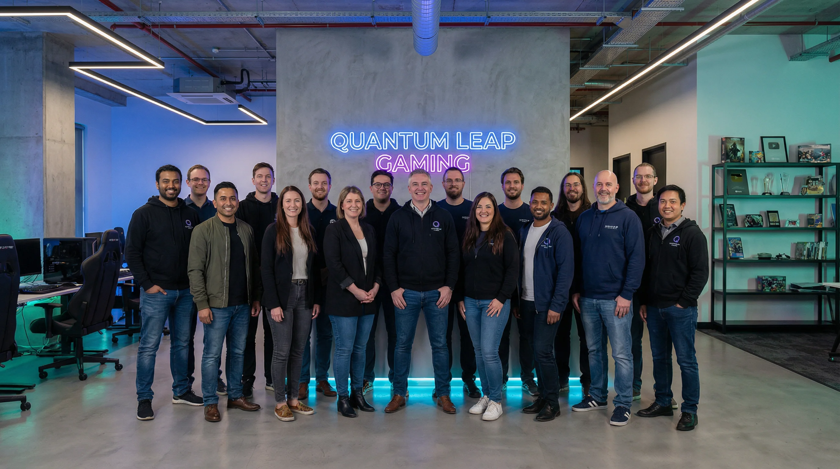 PG电子专业团队合影